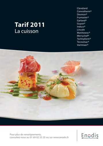 Tarif 2011 - Enodis France