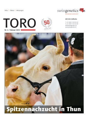 TORO 02/10 als PDF - Swissgenetics