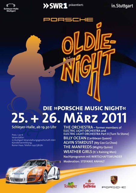 25. + 26. März 2011 - Porsche Music Night