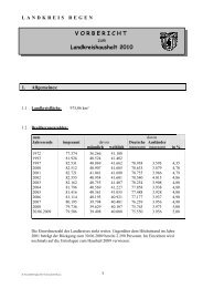 2. Vorbericht 2010 - Landkreis Regen