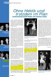 Baden-Württemberg - tus|Tanzsport - Tanzen in Stuttgart!