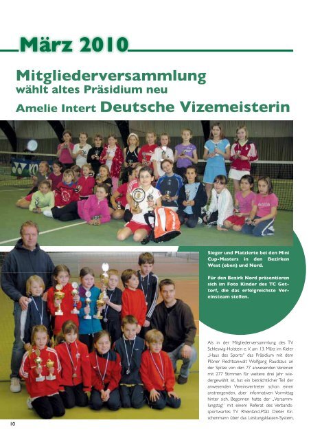 02I11 Einladung - Tennisverband Schleswig-Holstein