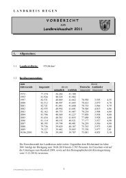 Vorbericht Teil 1 bis 3 Hplan 2008 - Landkreis Regen