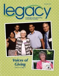 Voices of Giving - Life Enriching Communities