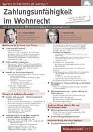 Zahlungsunfähigkeit im Wohnrecht - Schulyok Unger & Partner ...