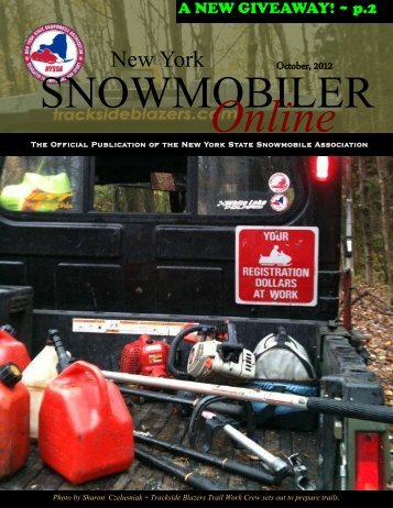 NYSSA Online Magazine - New York State Snowmobile Association