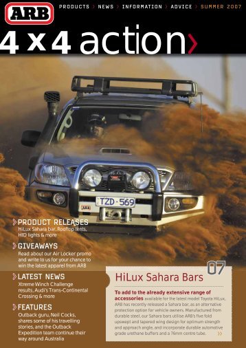 HiLux Sahara Bars - ARB