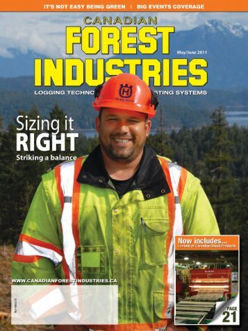 Canadian Forest Industries Magazine - Triton Logging Inc.