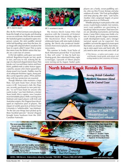 Only Ocean Kayaking - WaveLength Paddling Magazine