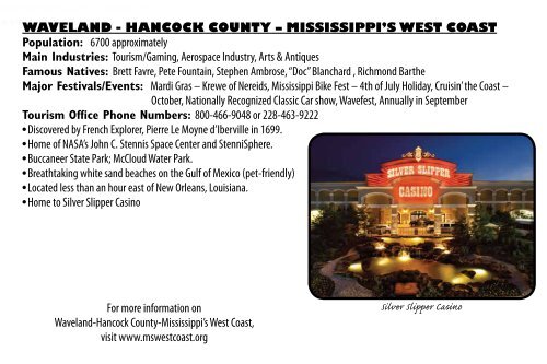 Group Tour Escort Manual - Mississippi