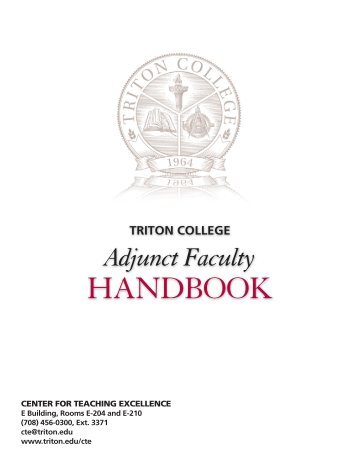 Adjunct Faculty Handbook - Triton College