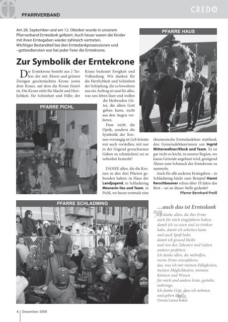 KATHOLISCHES PFARRBLATT