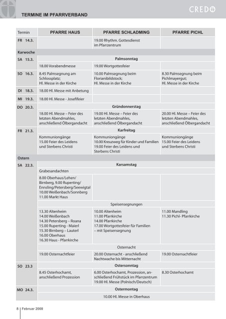 Eine „hügelige“ Fastenzeit!