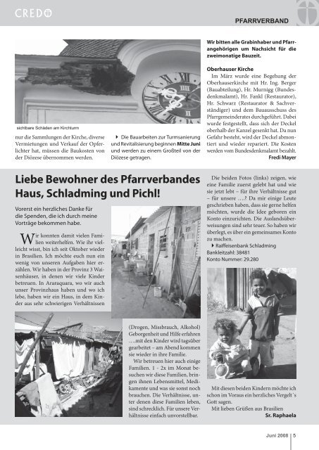 KATHOLISCHES PFARRBLATT