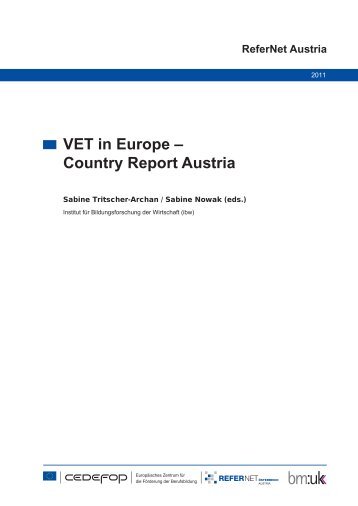 VET in Europe – Country Report Austria - Europa