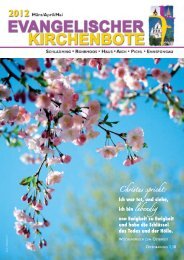 Ausgabe 1/2012 - Evangelische Pfarrgemeinde Schladming