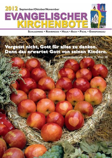 Ausgabe 3/2012 - Evangelische Pfarrgemeinde Schladming