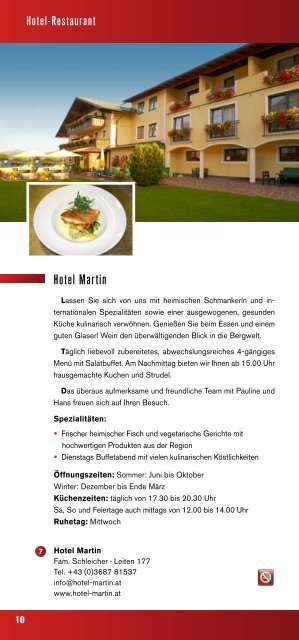 Kulinarium - Ramsau am Dachstein
