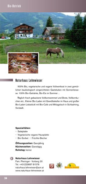 Kulinarium - Ramsau am Dachstein