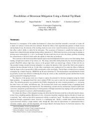 Possibilities of Brownout Mitigation Using a Slotted-Tip Blade