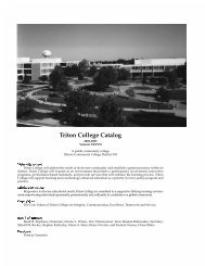 Triton College Catalog, 2002-2003