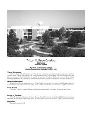 Triton Catalog.book - Triton College