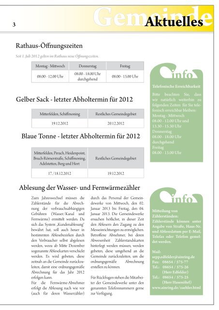 Ainringer Gemeindezeitung Nr. 41 - Gemeinde Ainring