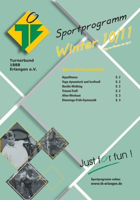 Sportprogramm Online - Turnerbund 1888 Erlangen eV - Herzlich ...