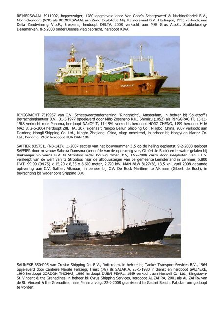 Nieuwsbrief 142 9 februari 2008 - World Ship Society Rotterdam ...