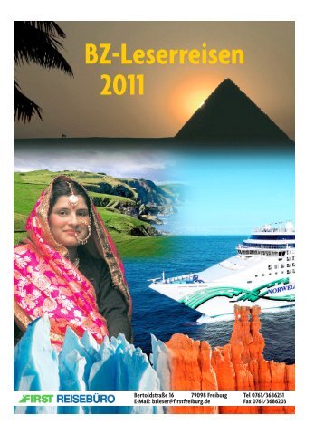 BZ-Leserreisen 2011 - First Reisebüro