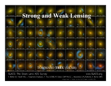 Strong and Weak Lensing