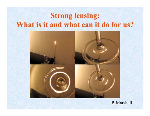 Strong and Weak Lensing