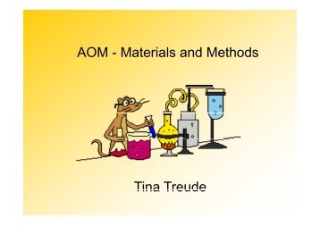 AOM - Materials and Methods Tina Treude - Pergamon