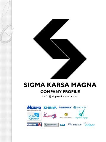 SIGMA KARSA MAGNA - pt. sigma karsa magna - indonesia