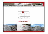 Warum NetApp ?