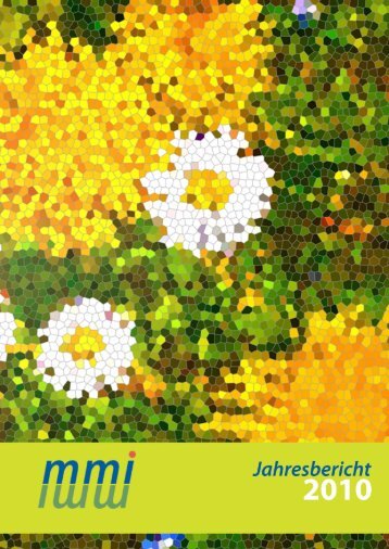 mmi Jahresbericht 2010 - Marie Meierhofer Institut für das Kind
