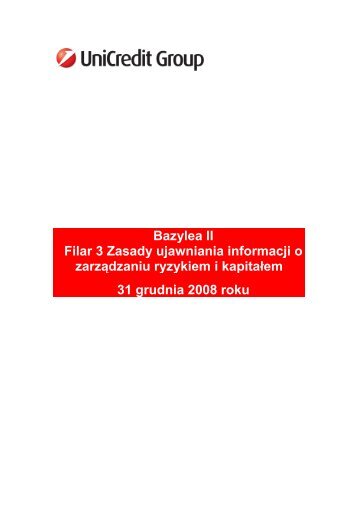 31 grudnia 2008 roku - Pekao Bank Hipoteczny SA