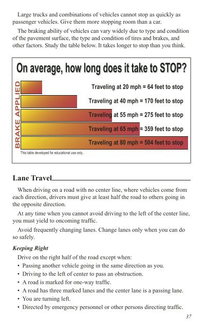 2013 Oregon Driver Manual - Oregon Department of Transportation