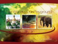 The World is Our Playground - Perfect travel
