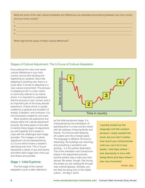 CSU Pre-departure guide - Study Abroad - Colorado State University