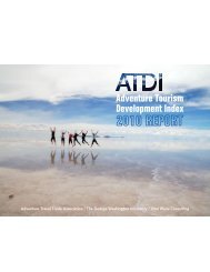 Adventure Tourism Development Index - Adventure Travel Trade ...