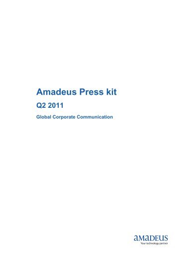 5. Press contacts - Amadeus