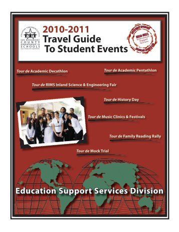 Travel Guide To Student Events - San Bernardino County ...