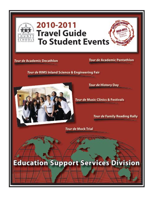 Travel Guide To Student Events - San Bernardino County ...