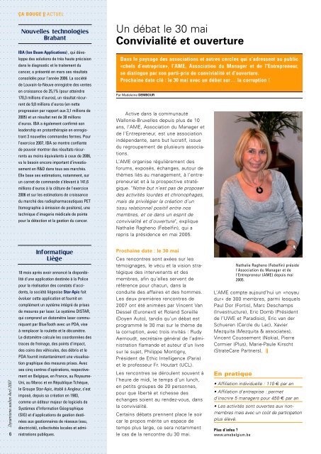 Dynamisme 204 xp - Union Wallonne des Entreprises