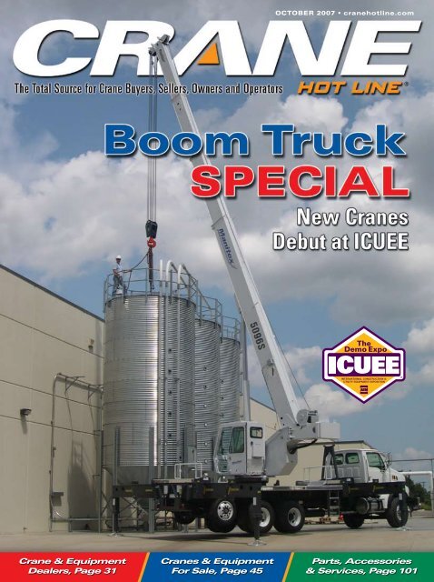 Oct 2007 Crane Hot Line - Maximum Capacity Media LLC