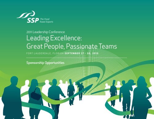 Leading Excellence: Great People, Passionate Teams - SSP