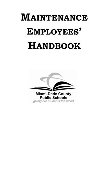 h andbook - e-Handbooks@dadeschools.net - Miami-Dade County ...