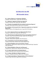 Schriftenreihe des IRE IRE Scientific Series