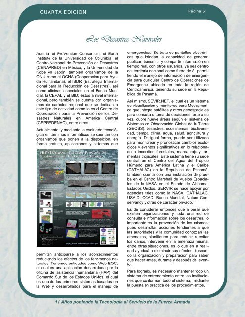 Revista CETAC 2007 - Comando de Doctrina y Educación Militar